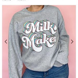 Milk Maker Rainbow Sweatshirt